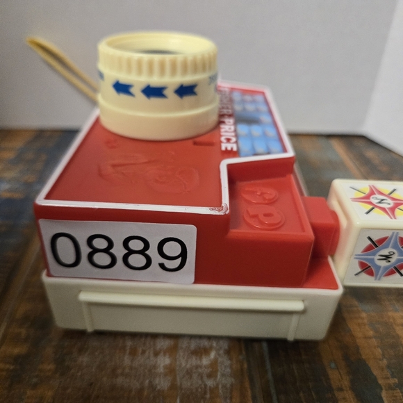 Fisher-Price Changeable Picture Disc Camera Red and Cream Kids' Camera Vintage - Picture 7 of 7